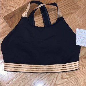Free People Movement Black Sports Bra NWT XS